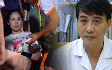 Bác sĩ điều trị lên tiếng về tình trạng của nữ CĐV bị bỏng do pháo trong trận Hà Nội FC vs Nam Định