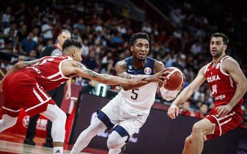 Donovan Mitchell lập Double-double, Mỹ về đích ở hạng 7 tại FIBA World Cup 2019
