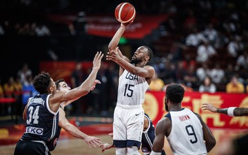 Tổng kết ngày thi đấu 7/9 FIBA World Cup 2019: Mỹ đại thắng Hy Lạp, Pháp và Úc ghi danh vào vòng sau