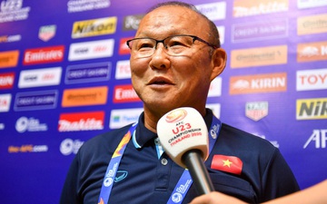 HLV Park Hang-seo: "U23 Việt Nam còn thiếu kinh nghiệm, 1 điểm trước UAE là tốt rồi"