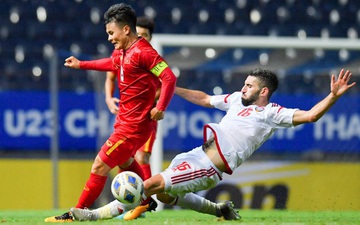 AFC nhầm lẫn khi cho UAE đứng cao hơn Việt Nam trên xếp hạng bảng D giải U23 châu Á 2020