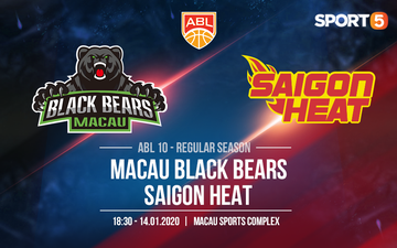 Hành quân đến sân của Macau Black Bears với muôn vàn khó khăn, liệu Saigon Heat có tìm lại được niềm vui chiến thắng?