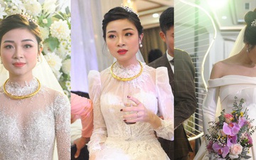 Văn Đức tiết lộ lý do Nhật Linh thay 3 chiếc váy cưới trong ngày trọng đại