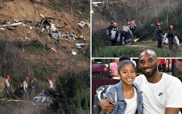 Ám ảnh trước âm thanh cuối cùng của chiếc trực thăng chở bố con Kobe Bryant: Tăng giảm độ cao đột ngột trước khi va chạm vào vách núi