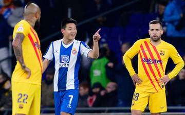 Sao Trung Quốc tỏa sáng khiến Messi và đồng đội nhận trái đắng, Barca bị Real bắt kịp về điểm số tại La Liga