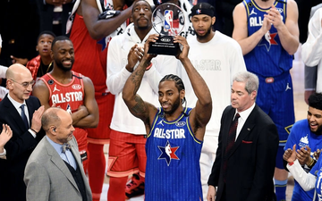 Kawhi Leonard trở thành chủ nhân đầu tiên của danh hiệu Kobe Bryant NBA All-Star Game MVP