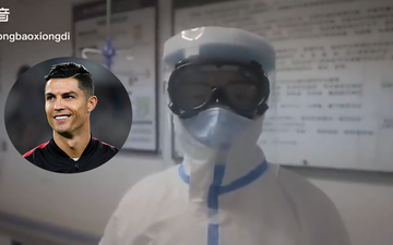 Nữ y tá ở Vũ Hán mong được gặp Ronaldo trước khi trở lại chiến đấu cùng virus corona