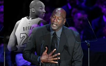 Góp mặt trong lễ tưởng niệm tại STAPLES Center, Michael Jordan bật khóc khi hồi tưởng về ký ức của chàng trai trẻ Kobe Bryant