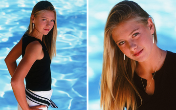 Ngỡ ngàng trước nhan sắc ở tuổi 15 của "nữ thần" Maria Sharapova: Băng thanh ngọc khiết, xinh đẹp đến mức nao lòng