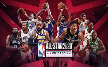 NBA All-Star Game 2020: Kỳ vọng vào sự đối đầu giữa đội LeBron James và Giannis Antetokounmpo