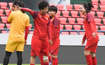 Tuyển thủ nữ Việt Nam đòi "cắt xít" nhau trước trận play-off tranh vé dự Olympic Tokyo 2020