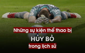 Những sự kiện thể thao lớn bị hủy bỏ trong lịch sử: World Cup cũng từng trở thành "nạn nhân" nhưng đau thương nhất vẫn là vụ tai nạn máy bay kinh hoàng chỉ vài năm trước