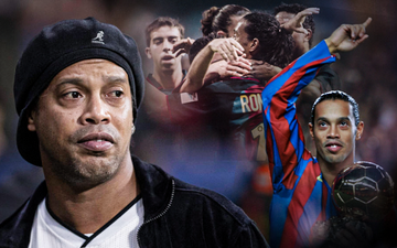 Hoàn cảnh thân tàn, ma dại của Ronaldinho, tượng đài một thời khiến thế giới bóng đá đảo điên