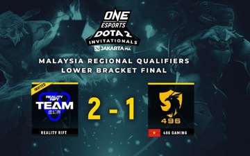 Dota 2: Dể thua Reality Rift, 496 Gaming nói lời chia tay tại vòng loại ONE Esports Dota 2 Jakarta Invitational