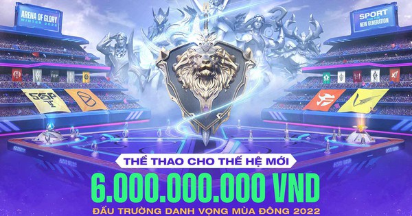 “Thể thao cho thế hệ mới” - giải Đấu Trường Danh Vọng mùa Đông 2022 có tiền thưởng “khủng” tới 6 tỷ đồng