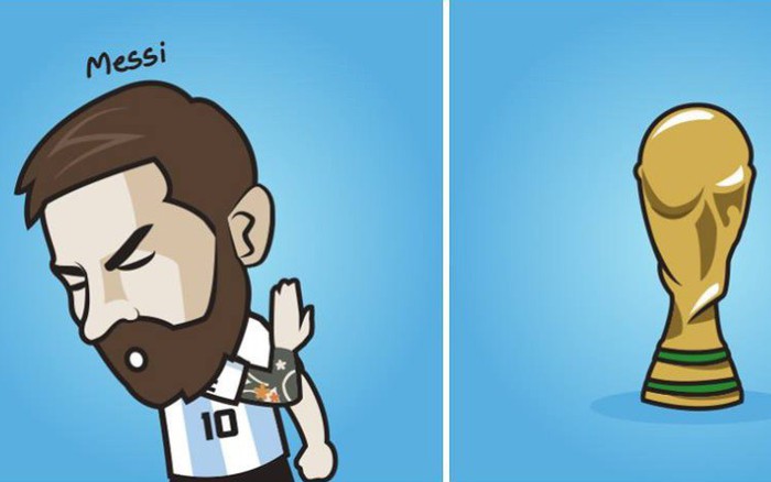 Tranh vẽ Messi  Tranh Chỉ